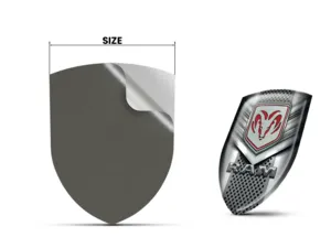 Dodge Badges Silicone Auto Pro Max Durable Design Stylé